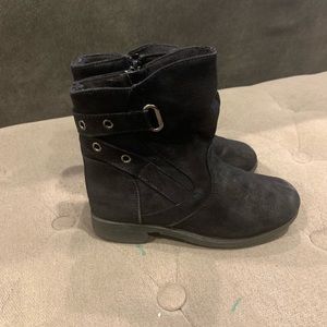 Black ‘Rachel Shoe’ moto boots